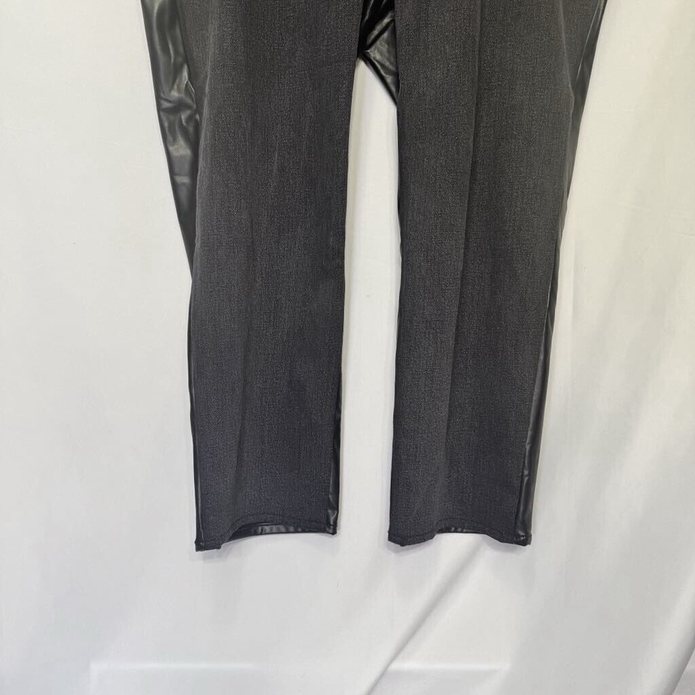 Abercrombie & Fitch The Ankle Straight Ultra High Rise Curve Love 37/24L Black - Picture 3 of 12